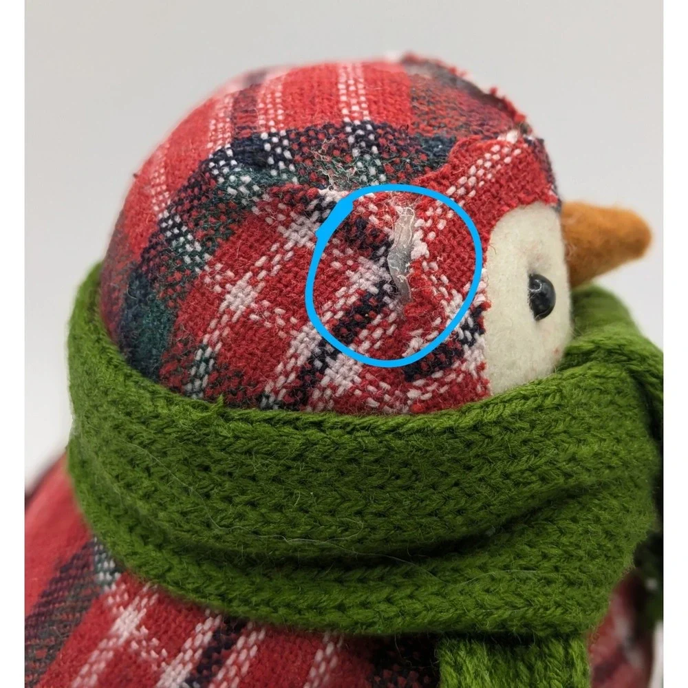 Target Wondershop Bird 2013 Featherly Friends Christmas Red Plaid Green Scarf‎